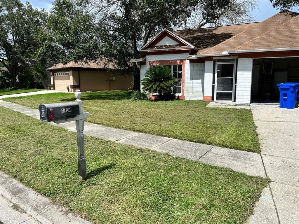 1734 ELK SPRING DRIVE BRANDON, FL 33511