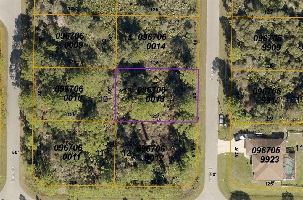 Lot 13 TRAPP STREET NORTH PORT, FL 34291