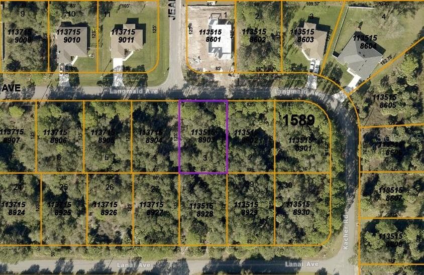 Lot 3 LANGMAID AVENUE NORTH PORT, FL 34288