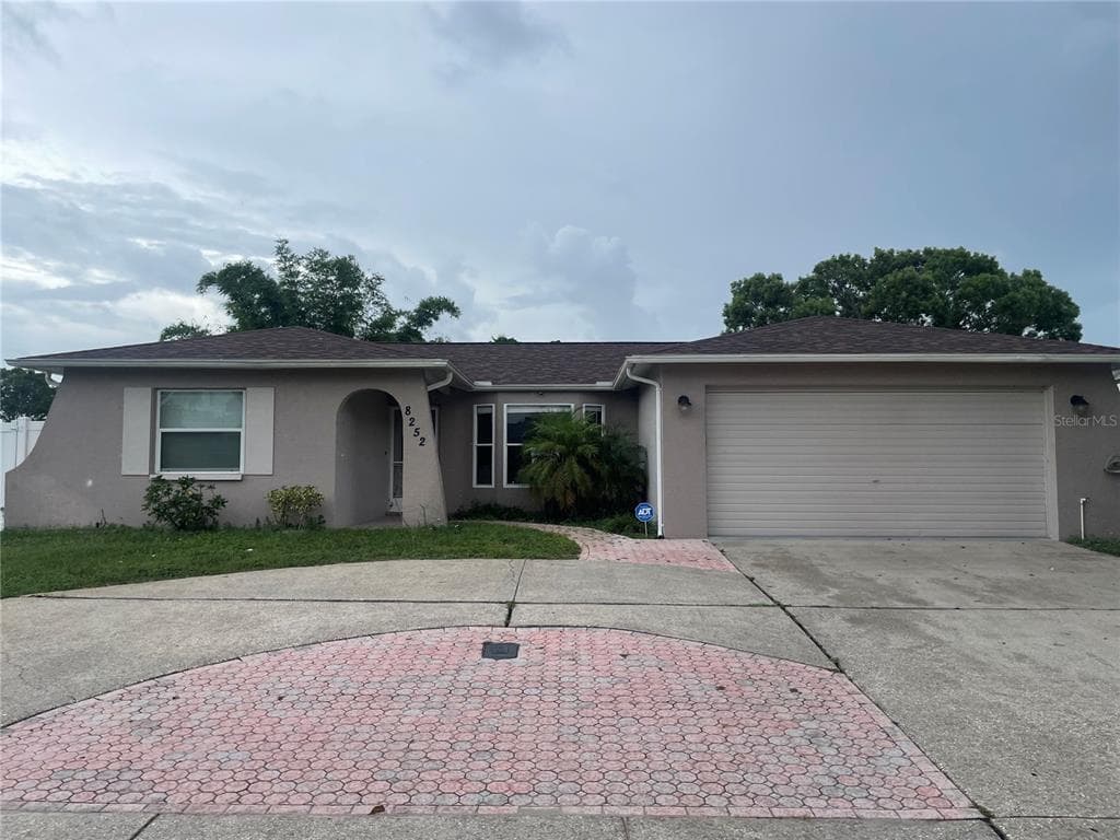 8252 WESTFIELD DRIVE PORT RICHEY, FL 34668