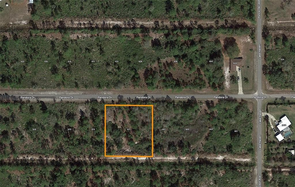 611 PANDORA DRIVE INDIAN LAKE ESTATES, FL 33855