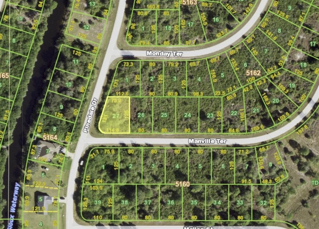 7507 MANVILLE TERRACE PORT CHARLOTTE, FL 33981