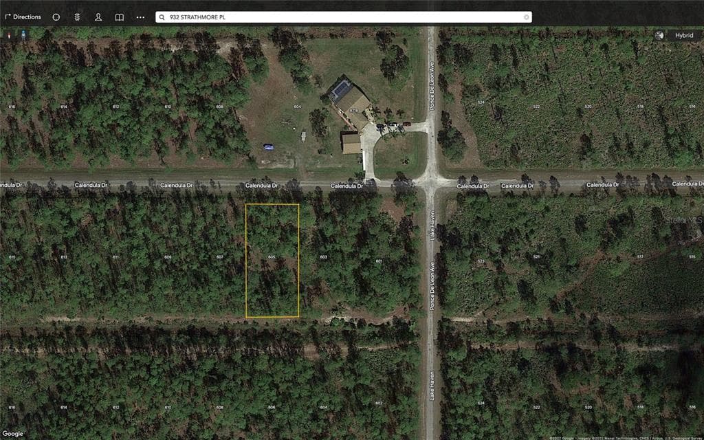 605 CALENDULA DRIVE INDIAN LAKE ESTATES, FL 33855