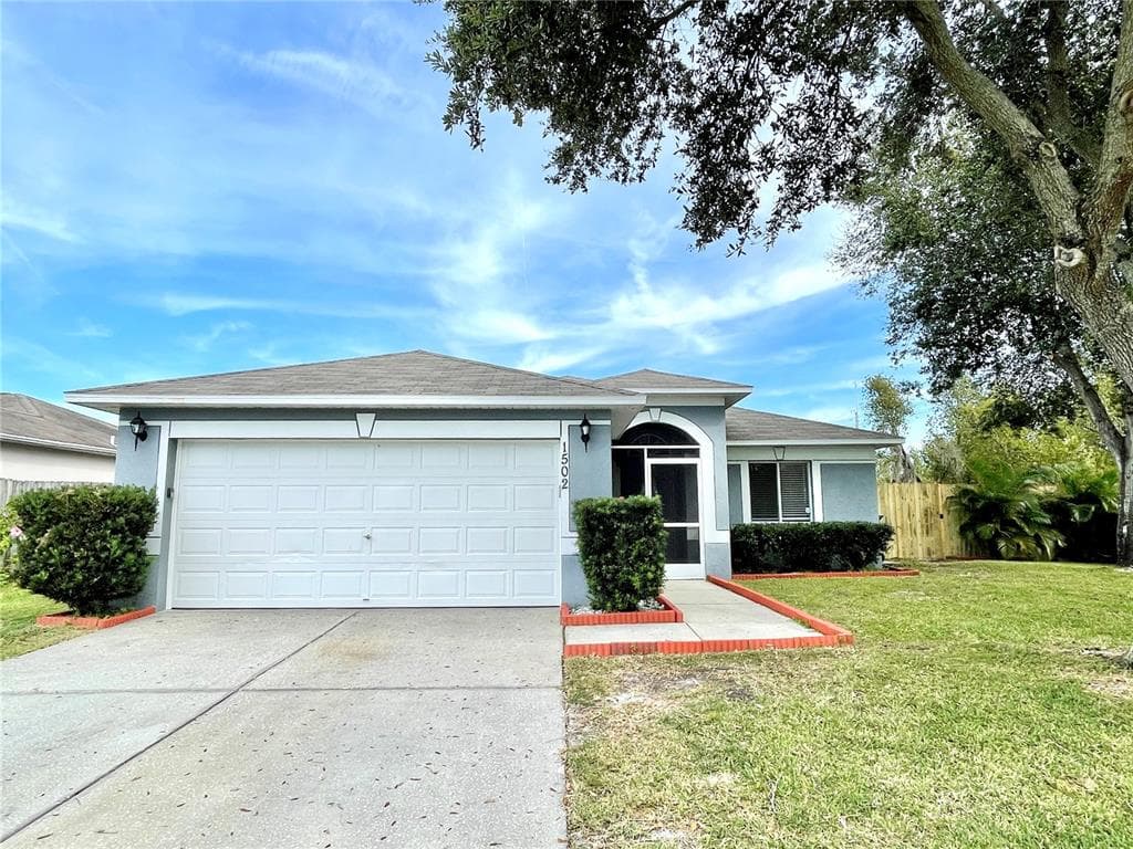1502 BIRCHSTONE AVENUE BRANDON, FL 33511