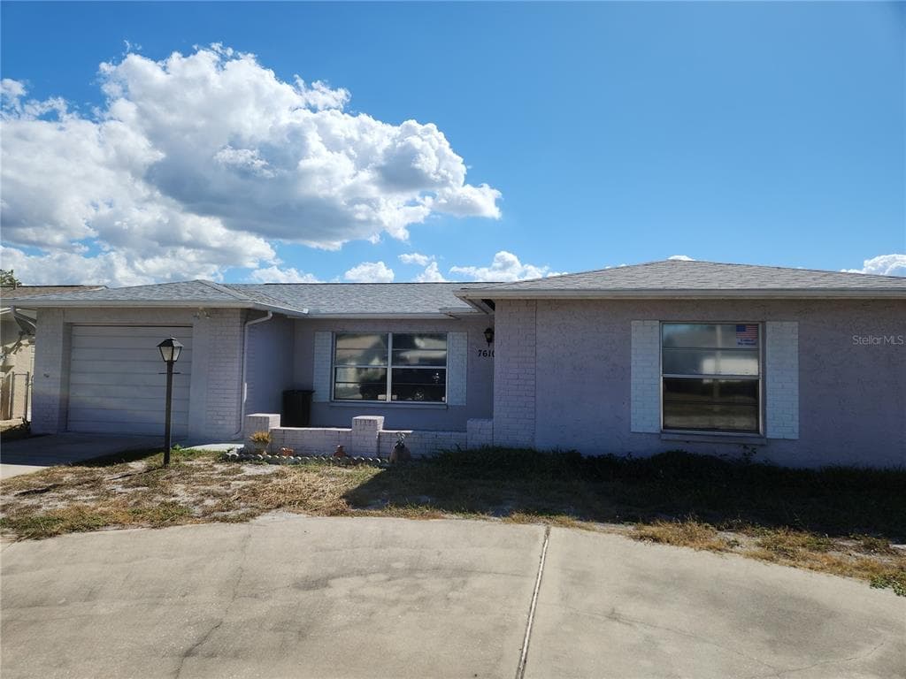 7610 IRONBARK DRIVE PORT RICHEY, FL 34668