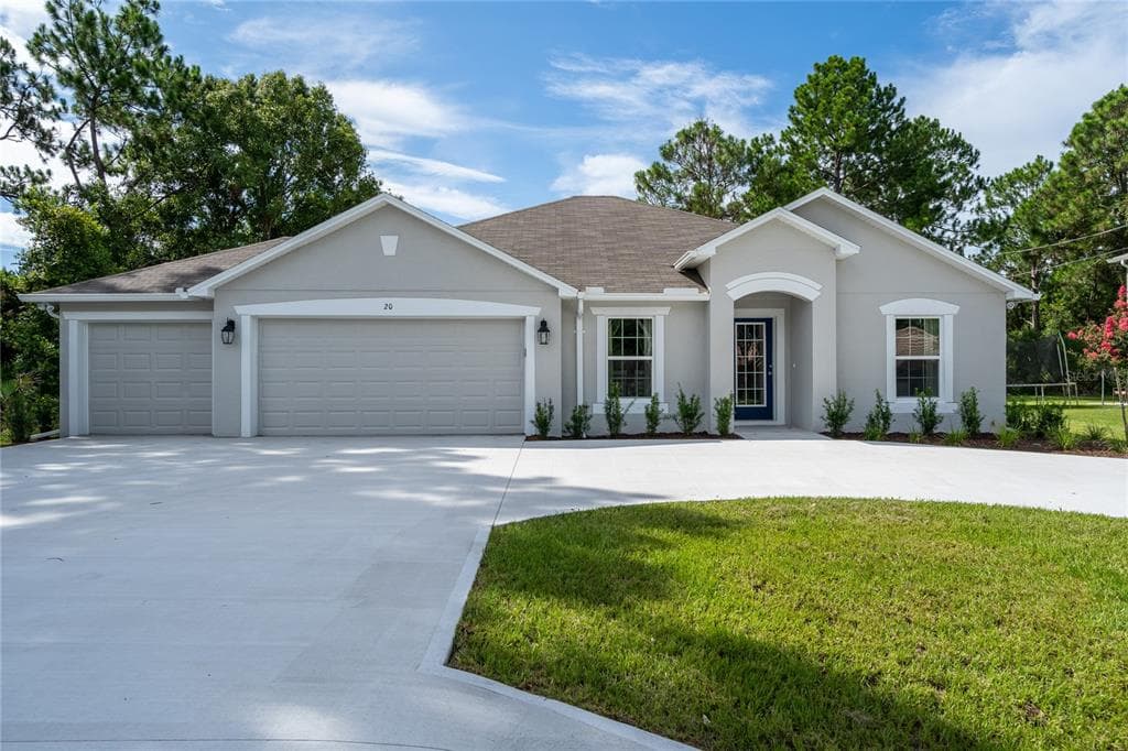20 PRITCHARD DRIVE PALM COAST, FL 32164