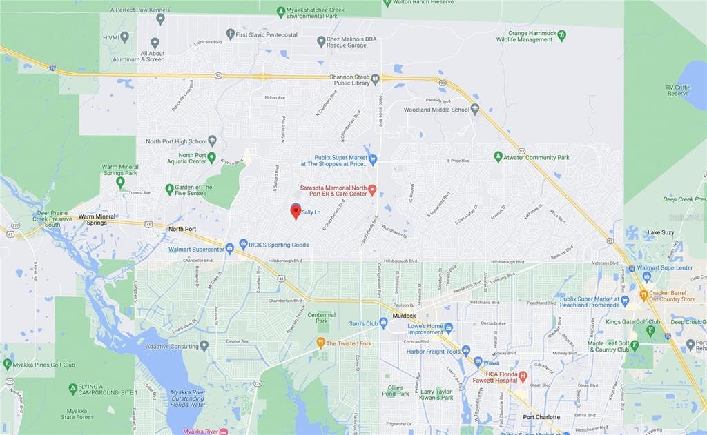 SALLY LN NORTH PORT, FL 34286