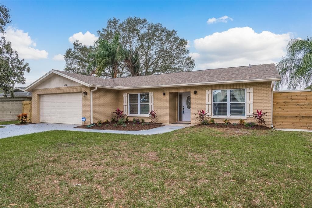 614 LIMETREE DRIVE OLDSMAR, FL 34677