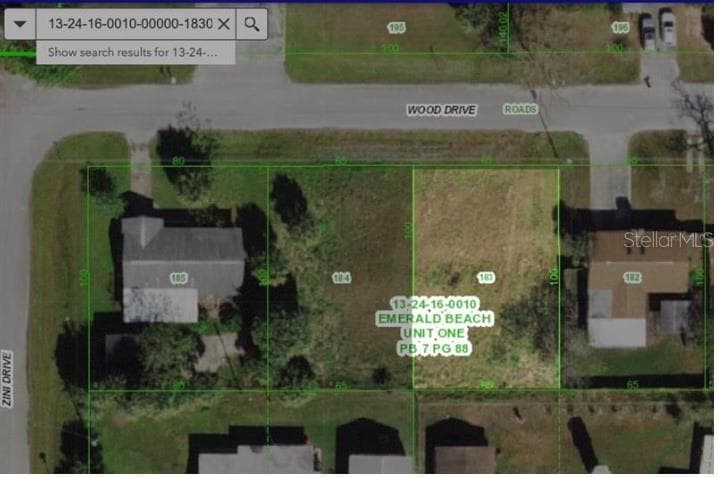 Lot 183 WOOD DRIVE HUDSON, FL 34667
