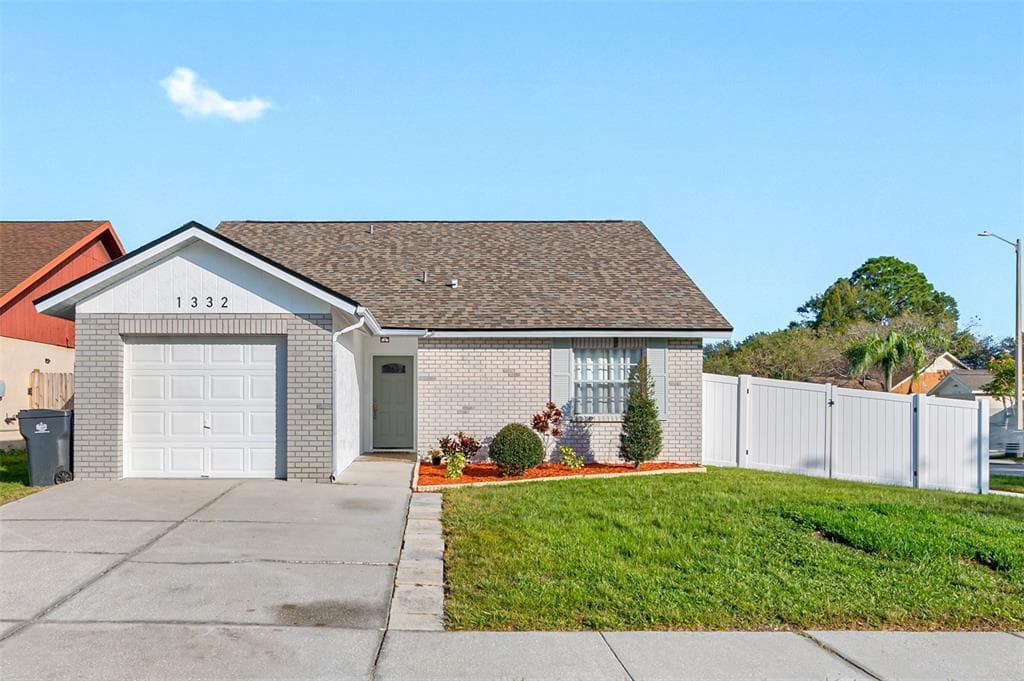 1332 COOLRIDGE DRIVE BRANDON, FL 33511