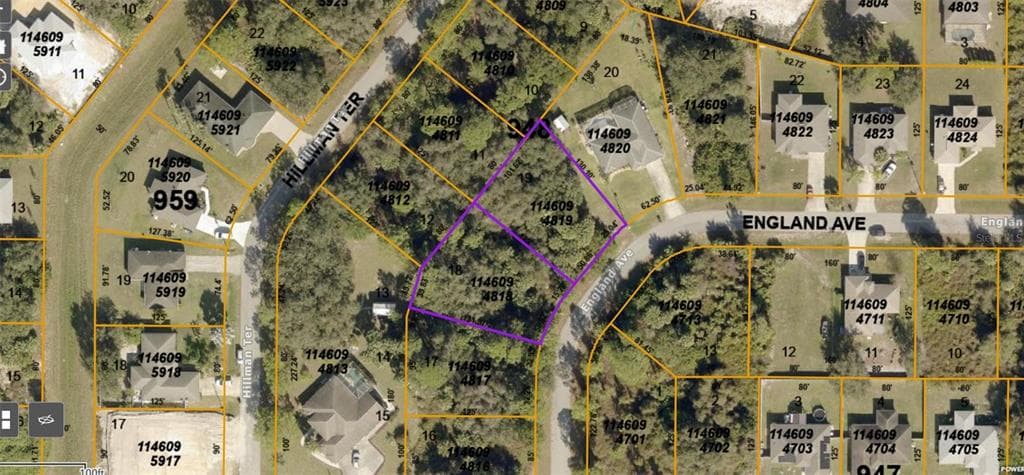n/a ENGLAND (DOUBLE LOT - LOT 18 & LOT 19) AVENUE NORTH PORT, FL 34288