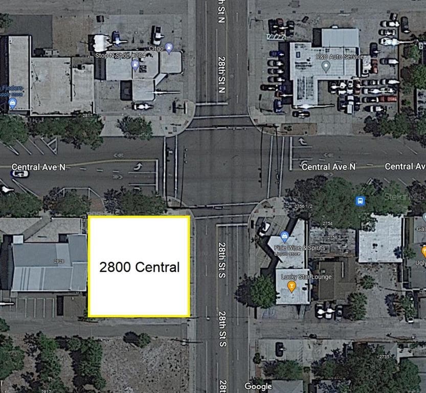 2800 CENTRAL AVENUE ST PETERSBURG, FL 33712