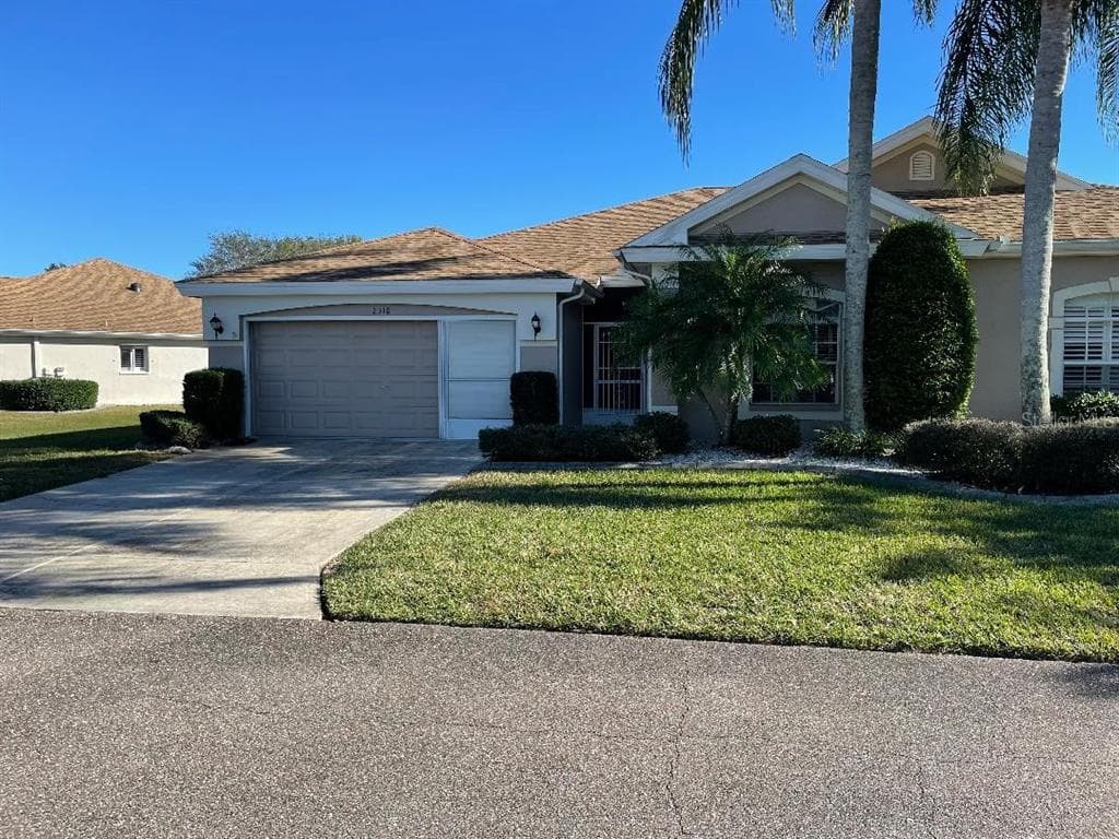 2318 OLIVE BRANCH DRIVE SUN CITY CENTER, FL 33573