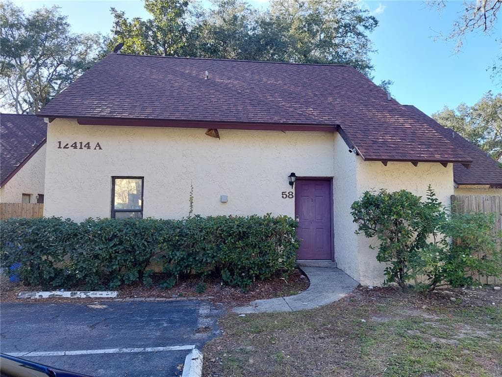 12414 N 58TH STREET UNIT 58 TAMPA, FL 33617