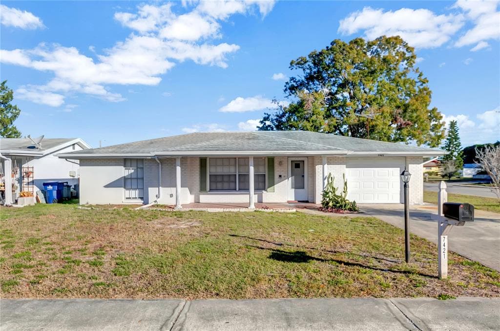 7421 INGLESIDE DRIVE PORT RICHEY, FL 34668