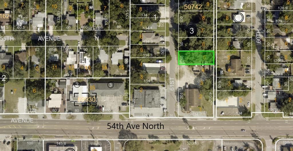 Lot 5 61ST STREET N KENNETH CITY, FL 33709