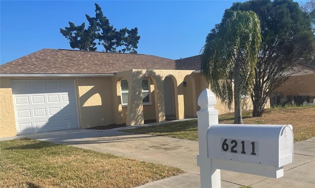 6211 HALIFAX DRIVE NEW PORT RICHEY, FL 34653