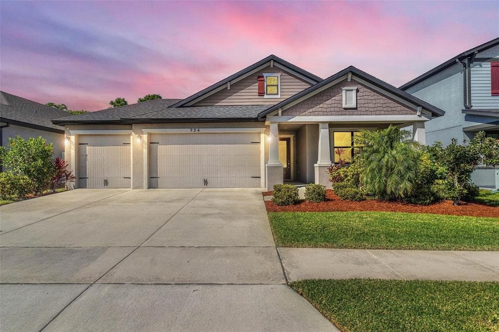 724 KINGSFIELD RESERVE AVENUE BRANDON, FL 33511