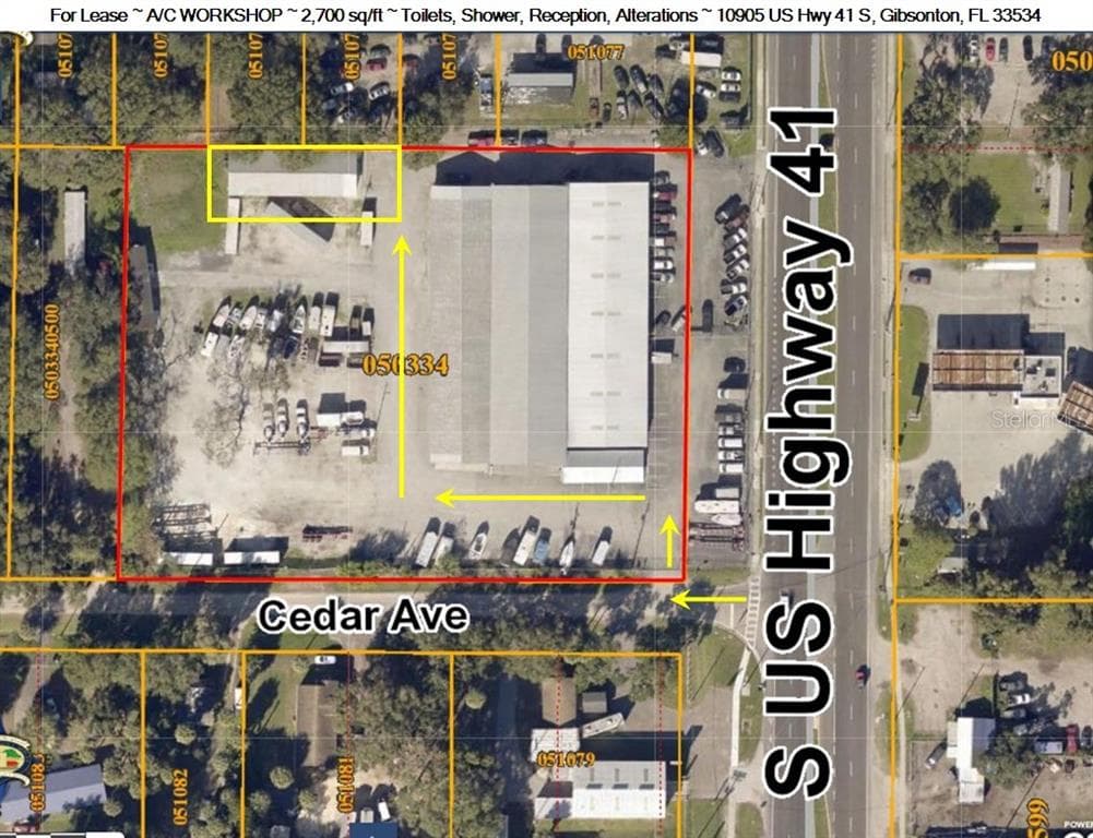 10905 S US HIGHWAY 41 GIBSONTON, FL 33534