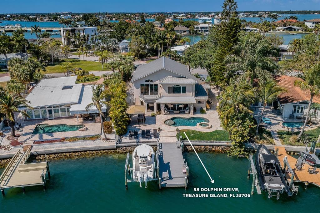 58 DOLPHIN DRIVE TREASURE ISLAND, FL 33706