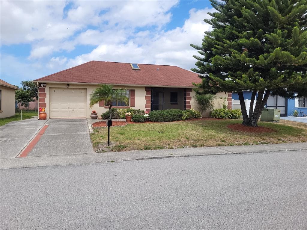 8337 MONARCH DRIVE PORT RICHEY, FL 34668