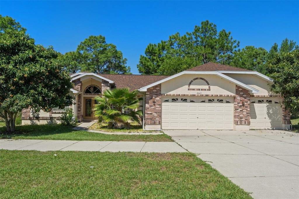 4445 SAND RIDGE BOULEVARD SPRING HILL, FL 34609