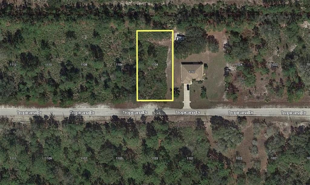 1104 TROPICANA DRIVE INDIAN LAKE ESTATES, FL 33855