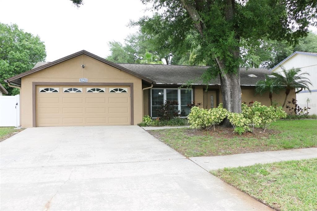 15420 BRUSHWOOD DRIVE TAMPA, FL 33624