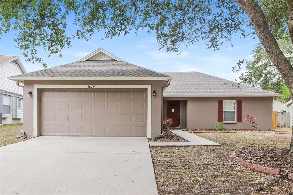 839 GREENBELT CIRCLE BRANDON, FL 33510