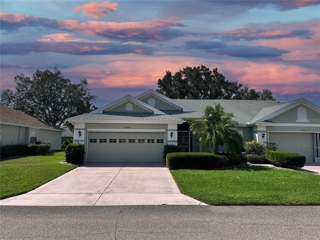 2323 OLIVE BRANCH DRIVE UNIT 106 SUN CITY CENTER, FL 33573
