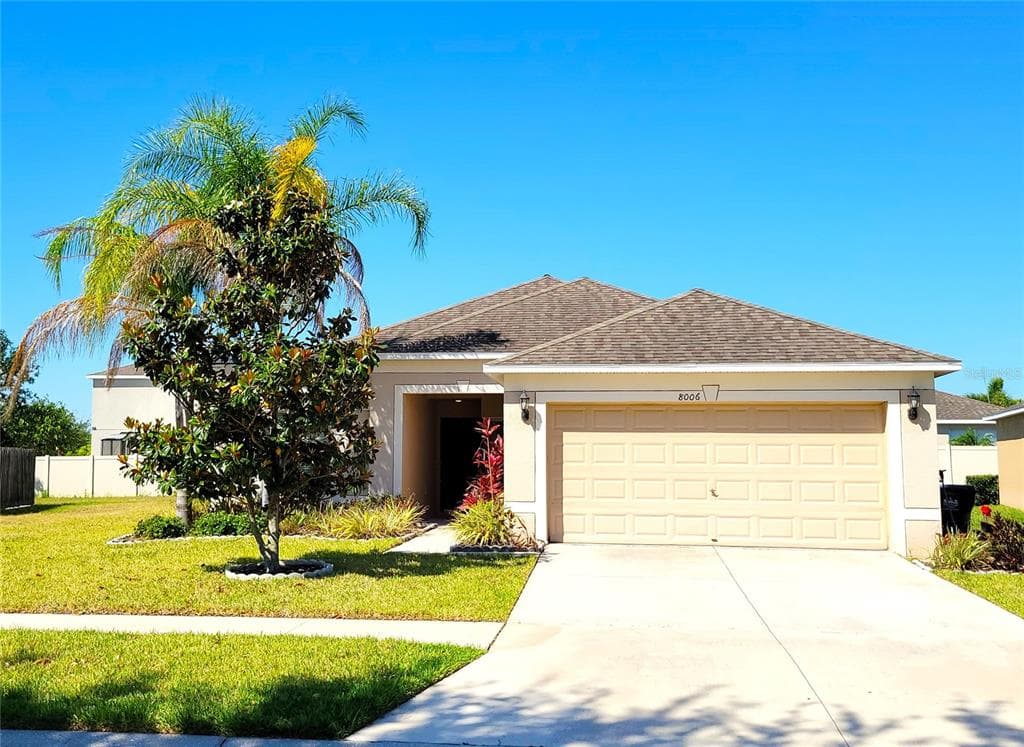 8006 CHERRY BRANCH DRIVE RUSKIN, FL 33573