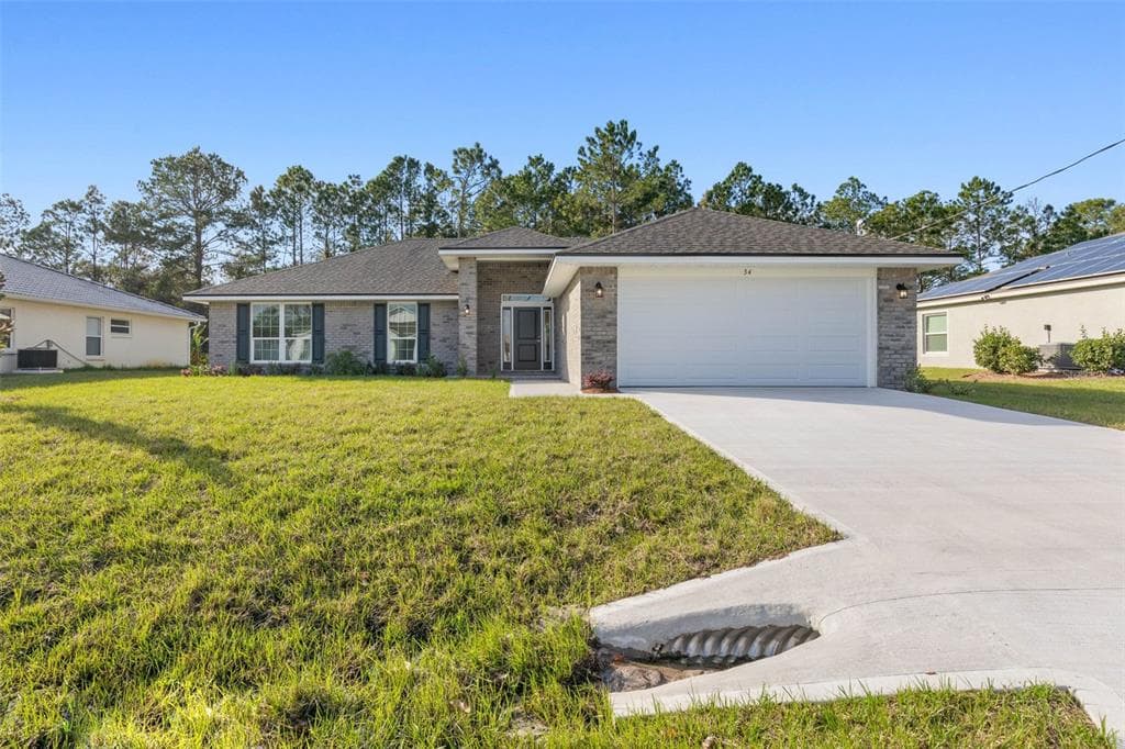 34 PRINCETON LANE PALM COAST, FL 32164