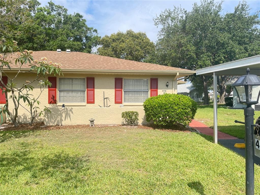 406 FARADAY TRAIL UNIT B SUN CITY CENTER, FL 33573