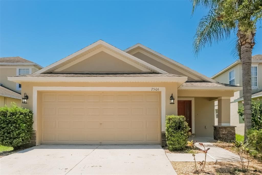 7506 MAROON PEAK DRIVE RUSKIN, FL 33573