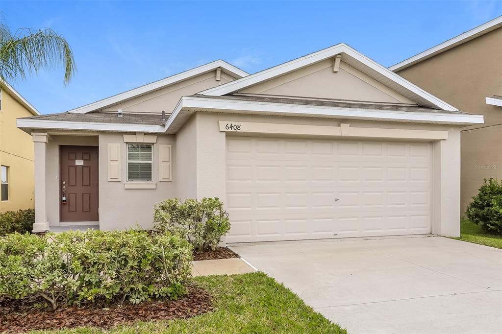 6408 TRENT CREEK DRIVE RUSKIN, FL 33573