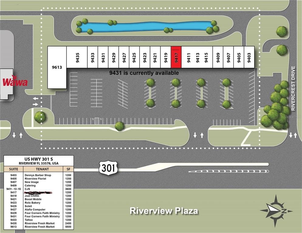 9429 US HIGHWAY 301 S RIVERVIEW, FL 33578