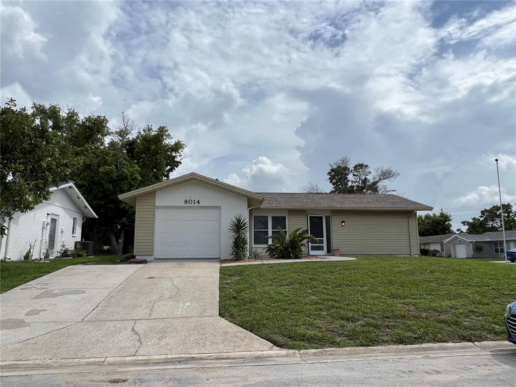 8014 JUAREZ DRIVE PORT RICHEY, FL 34668