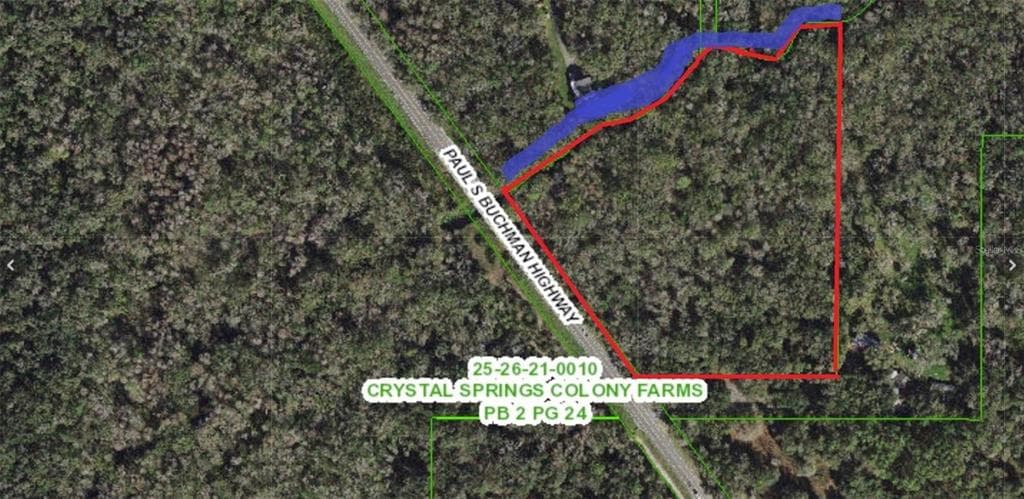 PAUL S BUCHMAN HIGHWAY ZEPHYRHILLS, FL 33540