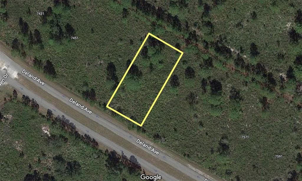 DELAND DRIVE INDIAN LAKE ESTATES, FL 33855