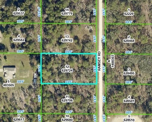 18203 RAMSEY ROAD WEEKI WACHEE, FL 34614