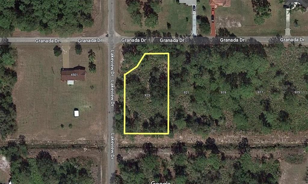 923 GRANADA DRIVE INDIAN LAKE ESTATES, FL 33855