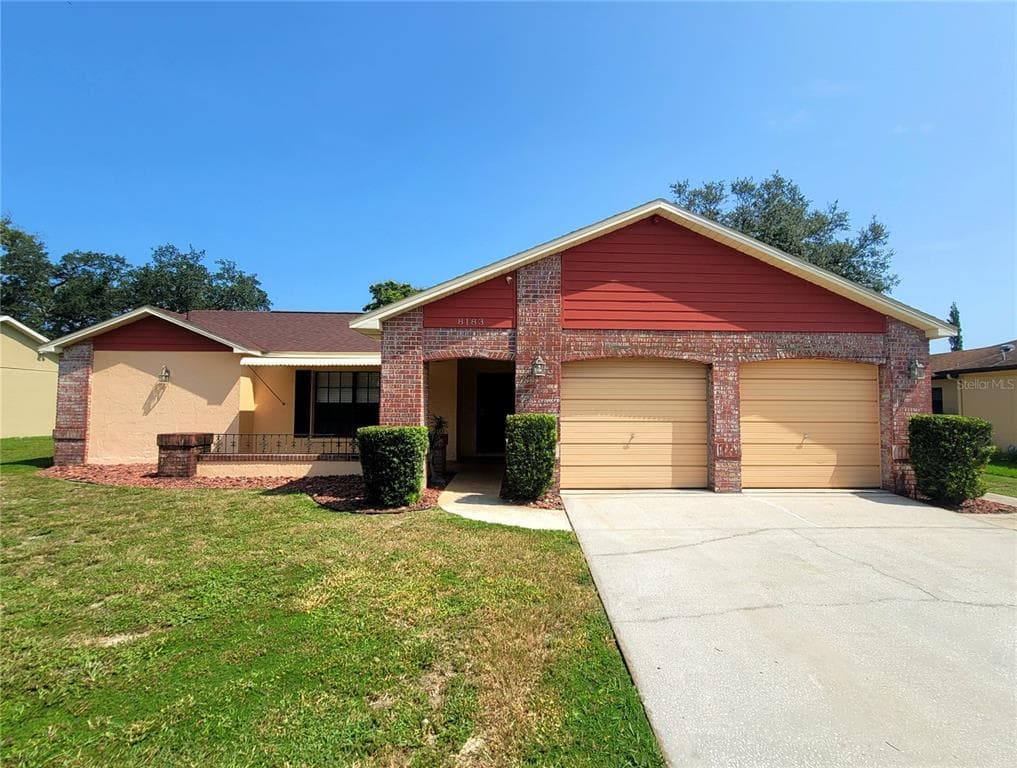 8183 WOODEN DRIVE SPRING HILL, FL 34606