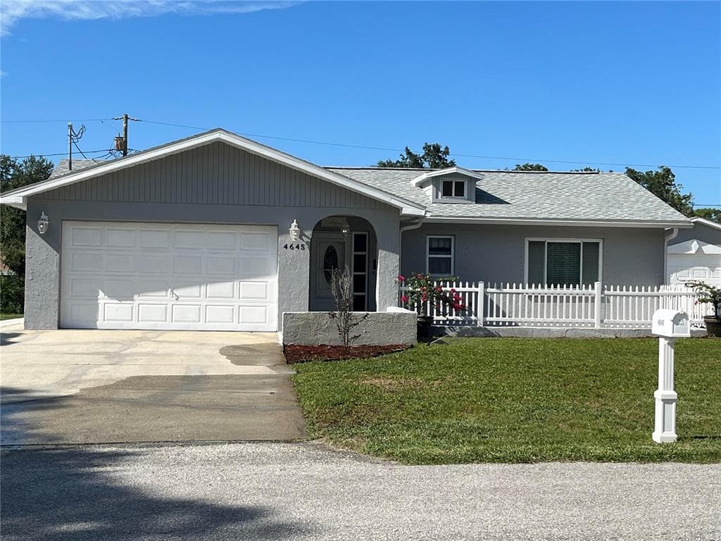 4645 NAFTIS LANE NEW PORT RICHEY, FL 34652