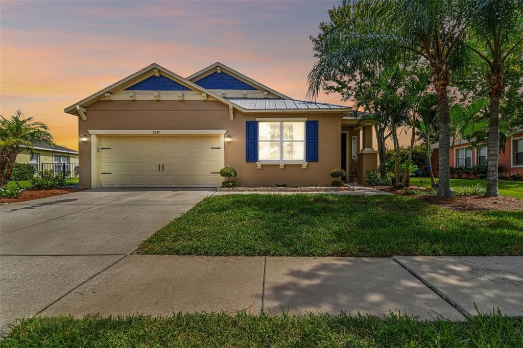5247 MOON SHELL DRIVE APOLLO BEACH, FL 33572