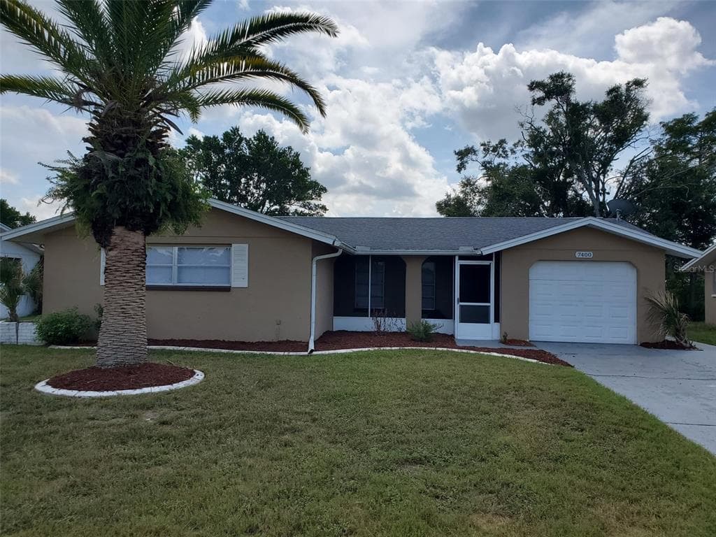 7400 CHERRY LAUREL DRIVE PORT RICHEY, FL 34668