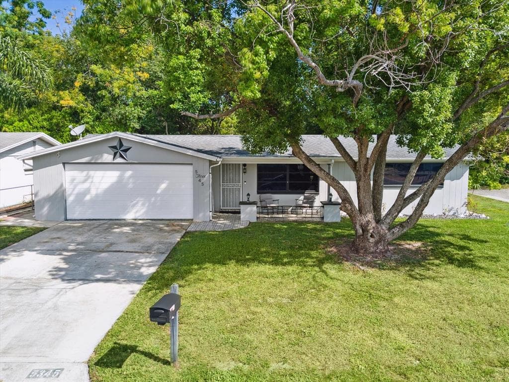 5345 MANOR DRIVE NEW PORT RICHEY, FL 34652