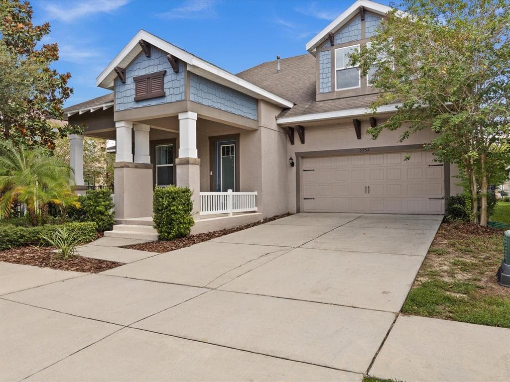 5952 CALDERA RIDGE DRIVE LITHIA, FL 33547
