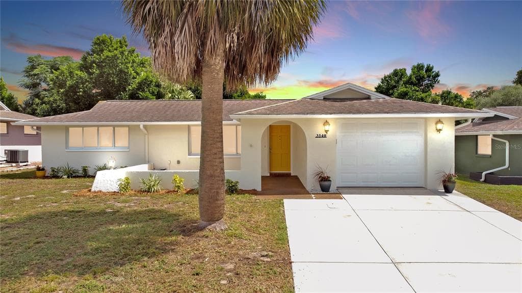 3540 CALERA DRIVE NEW PORT RICHEY, FL 34652