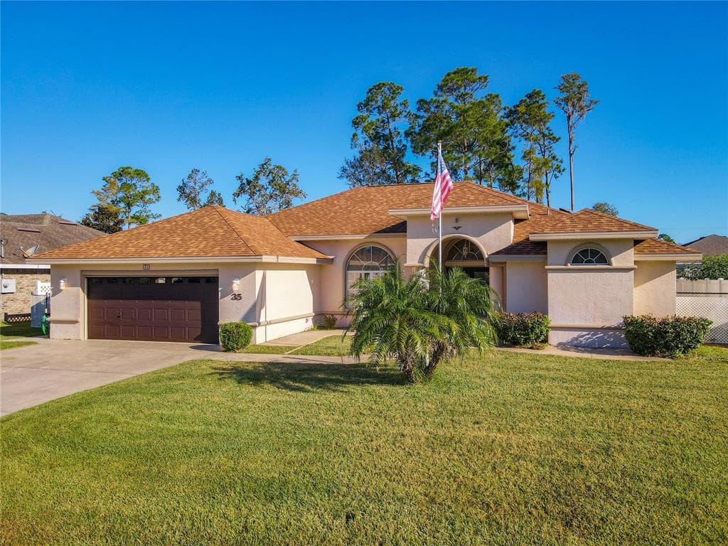 35 BAYSIDE DRIVE PALM COAST, FL 32137