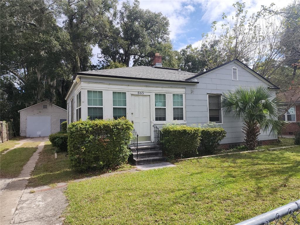 865 BUNKER HILL BOULEVARD JACKSONVILLE, FL 32208